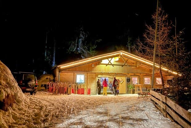 Rodelbahn in Lesach – Naturrodelbahn mit Bergpanorama
